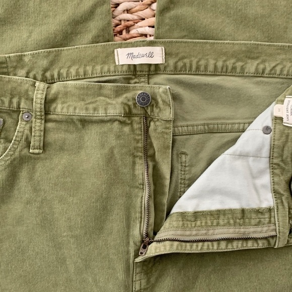 Madewell Corduroy Straight Leg - Picture 9 of 14